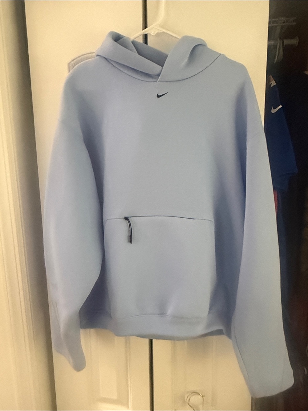 Nike Tech Light Blue Pullover Hoodie